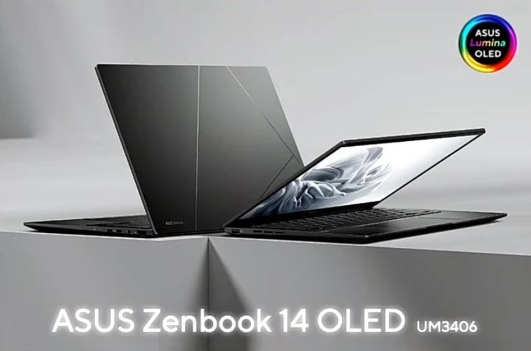 O Zenbook 14 OLED.