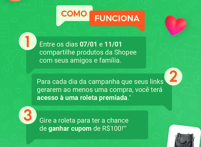 Campanha promocional da Shopee