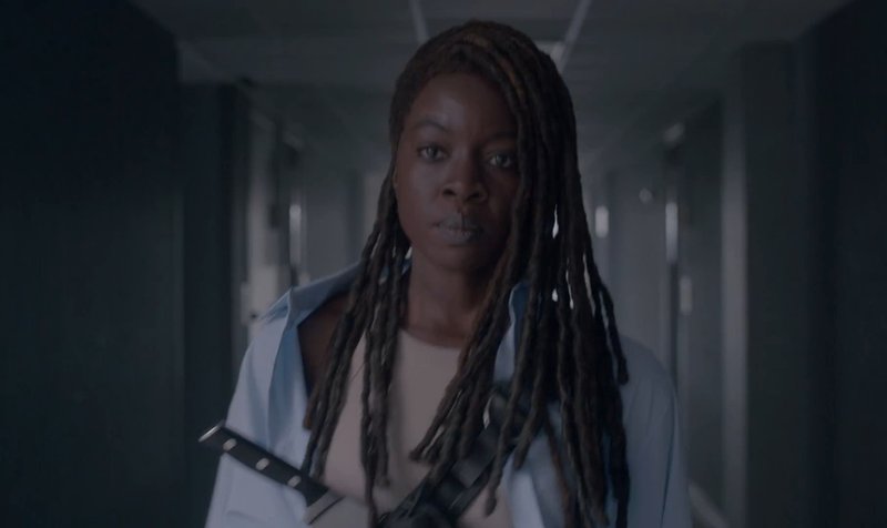 Imagem oficial de Michonne em The Ones Who Live