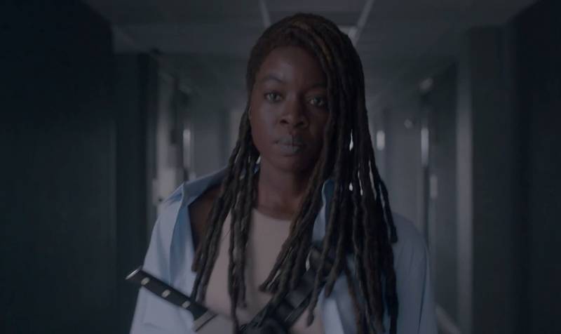 Imagem oficial de Michonne em The Ones Who Live
