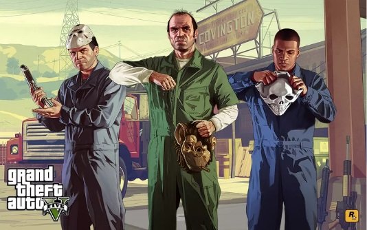 ilustração GTA V