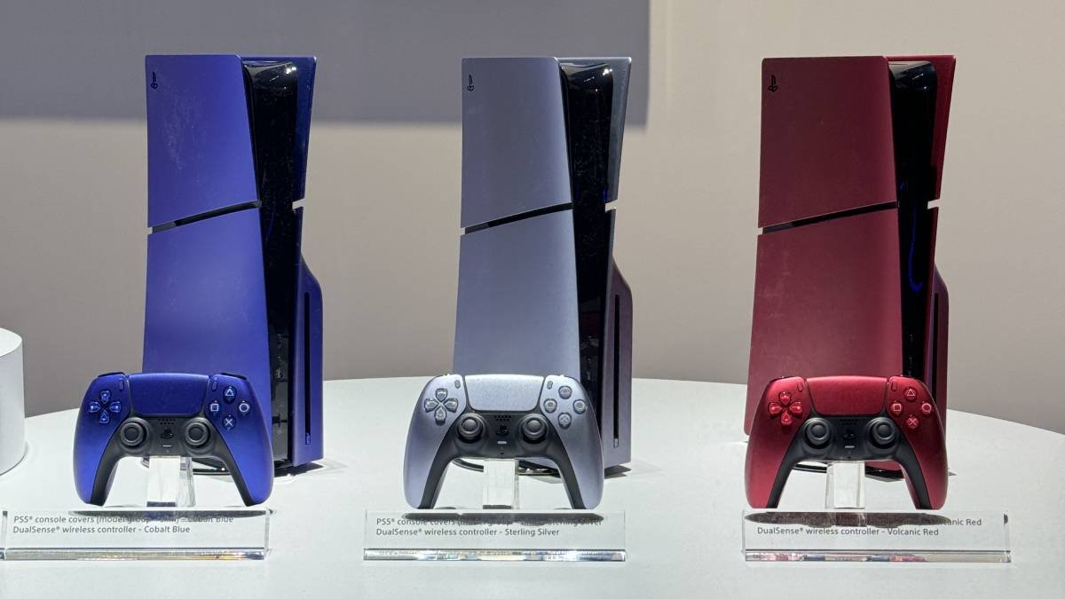 PS5 Slim Ganha Novas Cores E Capas! Confira Vídeo E Imagens