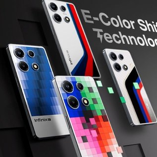 Imagem de Infinix apresenta E-Shift Color, tecnologia que permite mudar a cor do celular