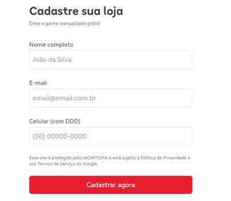 É preciso enviar todos os dados do responsável pelo estabelecimento comercial