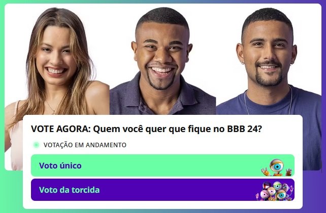 Votação do BBB24 exige CPF para contabilizar "Voto Único"