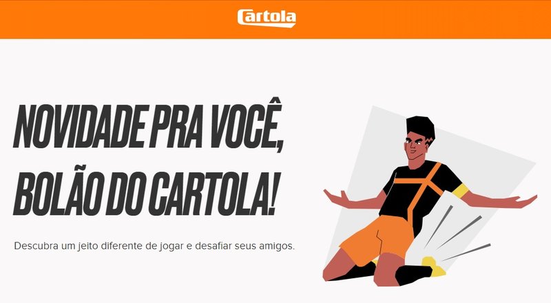 O Bolão do Cartola já está disponível