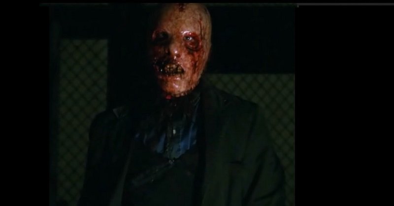 Zachary Quinto como Bloody Face. (Fonte: AHS Fandom/Reprodução)