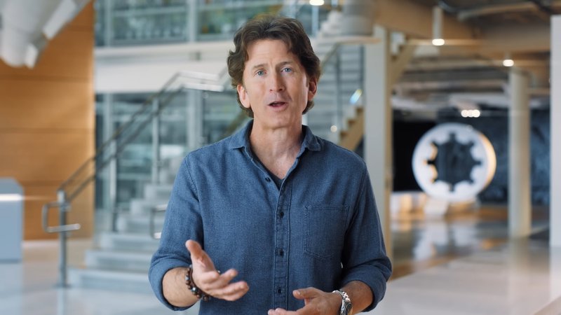 Todd Howard, produtor executivo do jogo de Indiana Jones.