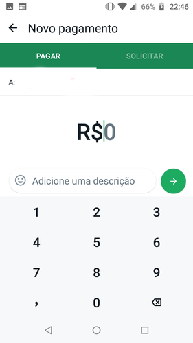 É preciso passar por essa tela para configurar o Meta Pay e receber pagamentos no WhatsApp.