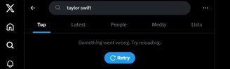 OX has temporarily blocked searches related to Taylor Swift.