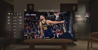 Vision Pro can be used for video streaming, gaming, work and communication.