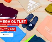 Mega Outlet da Centauro: tênis, camisetas, chuteiras e mais com até 70% de desconto