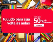 Volta às Aulas na Americanas: papelaria, mochilas, livros, caderno inteligente e mais com até 50% off