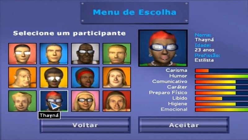 O jogo do BBB se inspira em The Sims