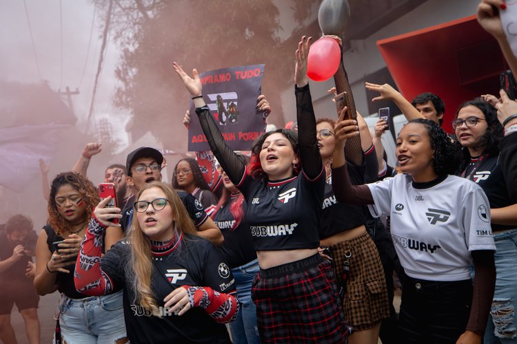 Além da LOUD, a torcida organizada da paiN Gaming é uma das maiores do cenário nacional de LoL.