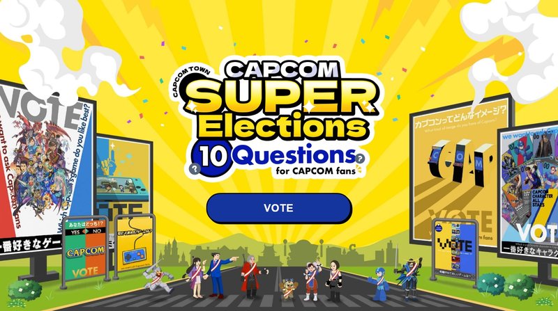 Votação em site oficial da Capcom permite escolher quais jogos merecem uma remake ou sequência