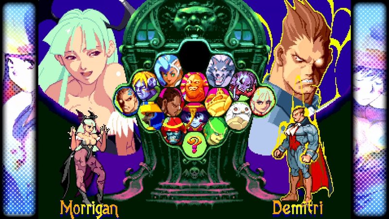 Darkstalkers foi uma das franquias de luta mais famosas da Capcom