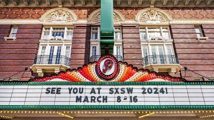 O tradicional festival South by Southwest acontece no Texas (EUA).