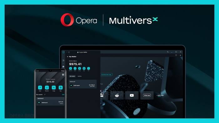 O navegador Opera tem suporte à Web3.