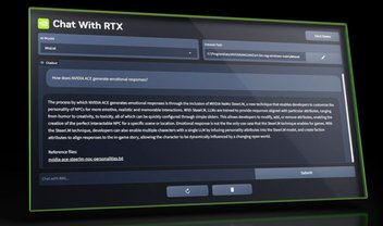 Nvidia lança chatbot de IA compatível com placas RTX 30 e RTX 40