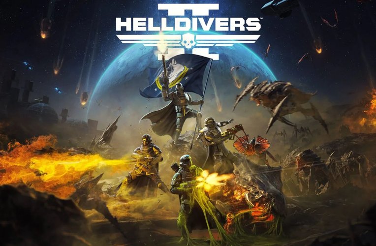 Helldivers 2 vem conquistando ótimos números na Steam, apesar da limitação nos servidores.