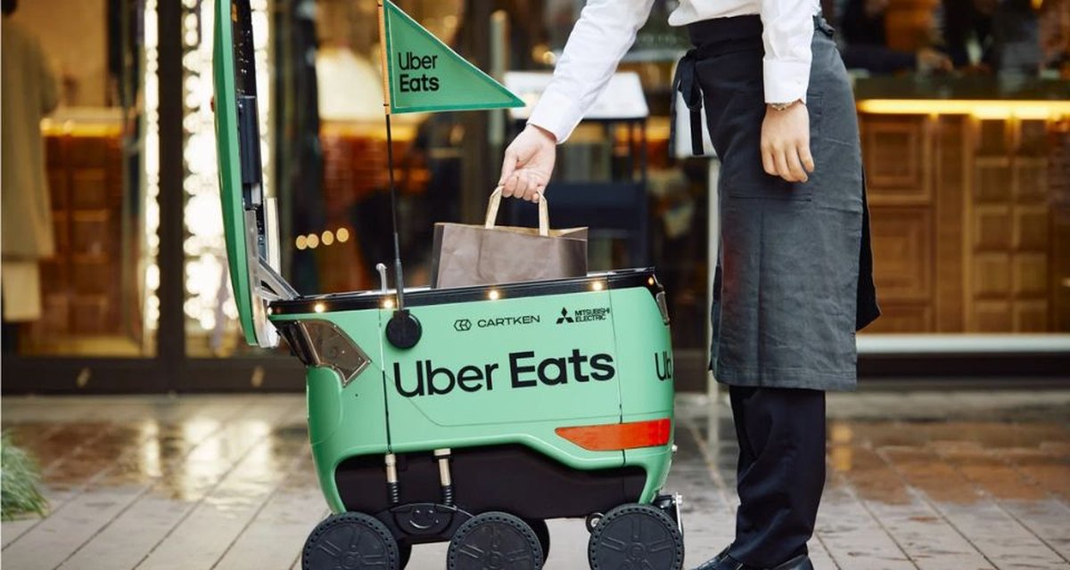 Uber Eats começará a fazer entregas utilizando robôs no Japão