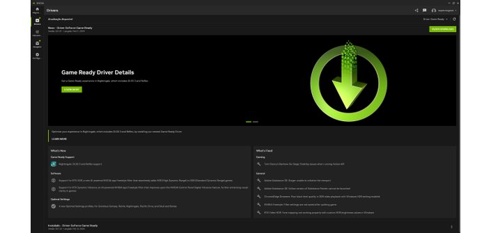 New NVIDIA application unifies the brand's ecosystem on the PC, allowing quick installation of features, such as GeForce Now.