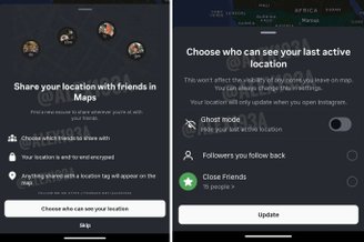 Instagram guarantees privacy to users who choose to share their location.