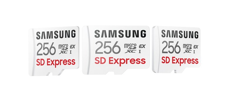 Os novos SD Express alcançam até 800 MB/s de leitura sequencial (Imagem: Samsung/Divulgação)