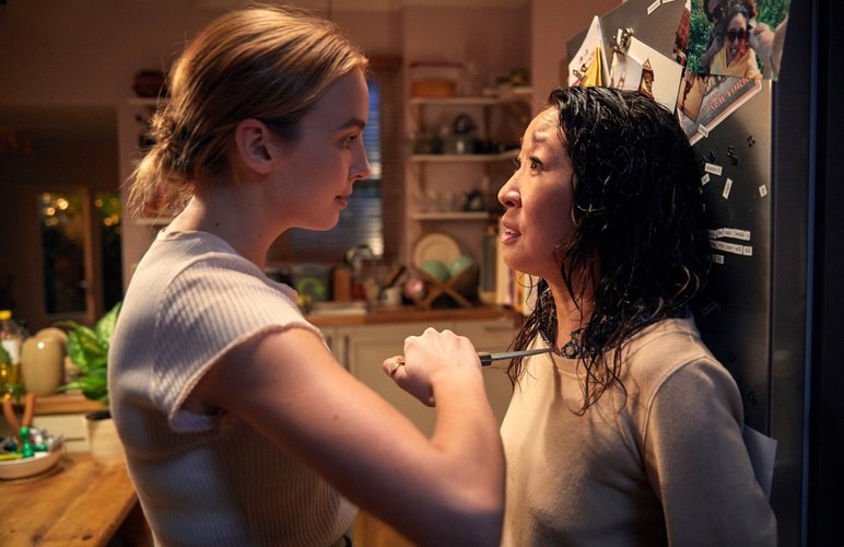 Eve e Villanelle têm uma relação de tensão constante