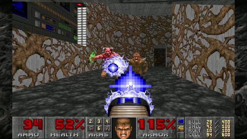 Qual o lugar mais diferentão que você já viu DOOM sendo jogado?