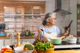 Creativity can manifest itself through divergent thinking when we create options for what we need to do to solve a problem, such as cooking with ingredients we have at home.