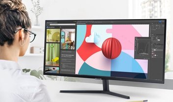 Samsung lança monitor ViewFinity S5 com 34 polegadas e proteção para os olhos