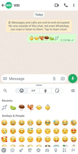 Os seis novos emojis do WhatsApp estão disponíveis para os testadores no Android.