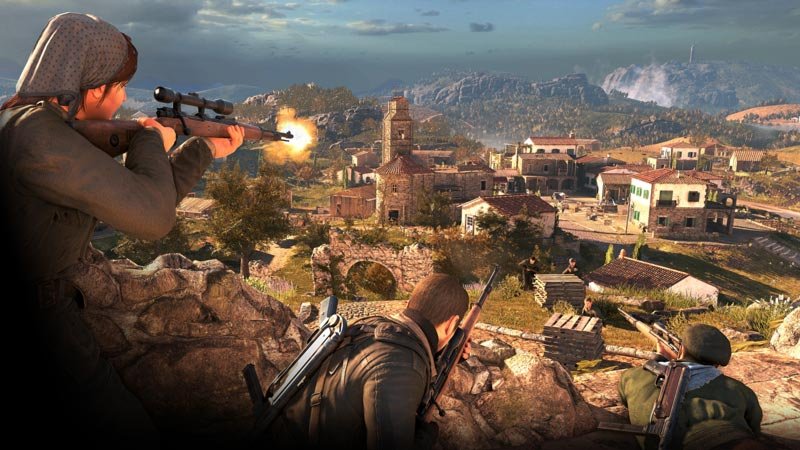 Sniper Elite 4 é um dos destaques entre os jogos com desconto na Steam nesta semana.