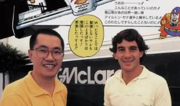 Akira Toriyama era fã de Ayrton Senna e levou Dragon Ball para a Fórmula 1; relembre