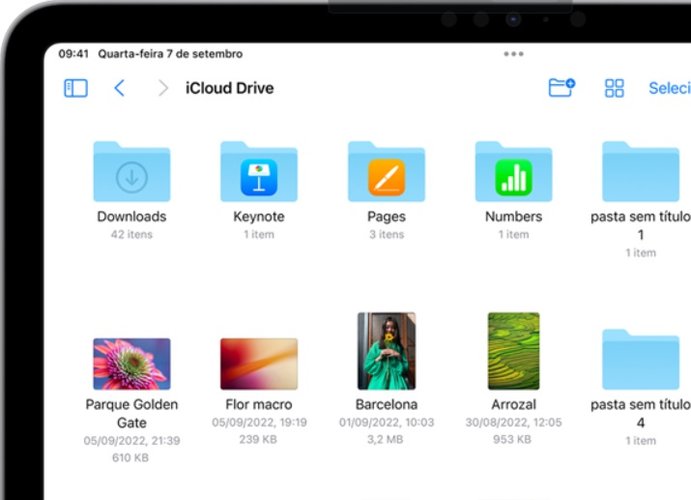 O iCloud Drive. (Imagem: Divulgação/Apple)