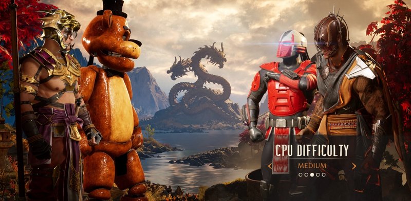 Há mods que colocam os personagens de Five Nights at Freddy's em Mortal Kombat 1