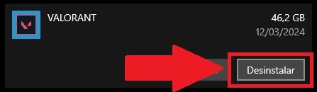 Clique em "Desinstalar" para continuar o processo