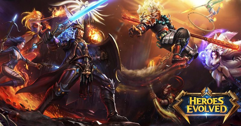 Heroes Evolved é um MOBA com muitos heróis e modos de jogo disponíveis.