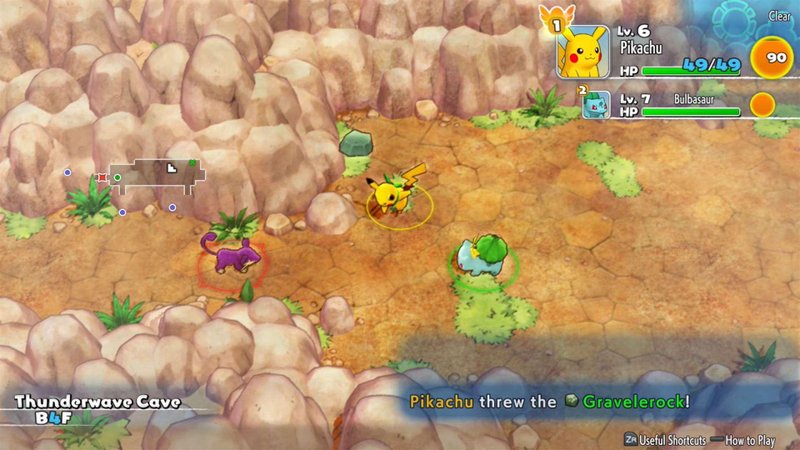 Pokémon Mystery dungeon traz limite de tempo para os seus estágios. (Fonte: Inverness Courier/Reprodução)