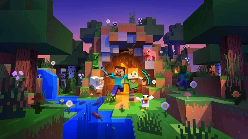 Minecraft é o segundo jogo mais vendido da história.