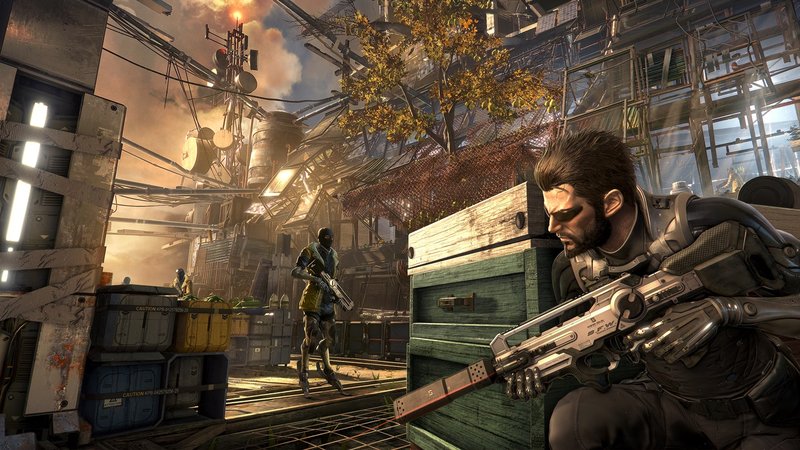 Deus Ex: Mankind Divided está gratuito para resgatar na Epic Games Store.