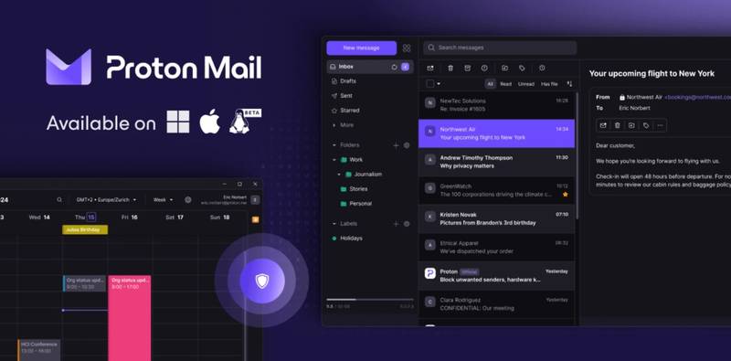 O novo app para desktop.