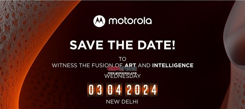 Próximo lançamento da Motorola vai acontecer em 3 de abril deste ano.