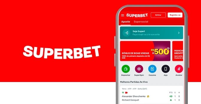 logo e aplicativo superbet