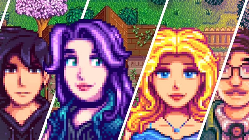 Além dos 12 NPCs, também é possível casar com outro jogador no multiplayer de Stardew Valley.