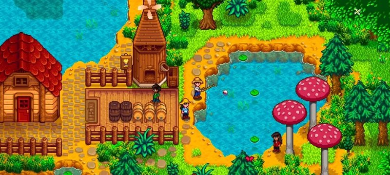 Entre as novidades, a nova atualização gratuita de Stardew Valley trará um novo tipo de fazenda chamada 