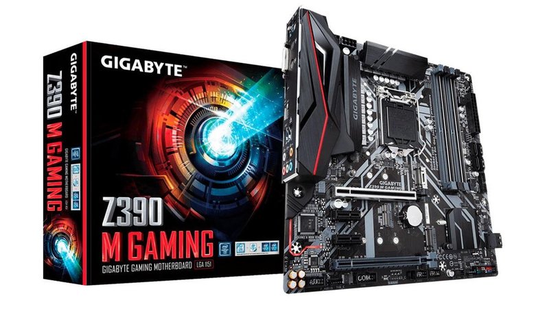 Gigabyte Z390 M Gaming.