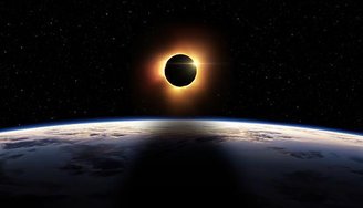 Para ocorrer um eclipse solar, é necessário que a Lua e o Sol estejam em distâncias e tamanhos aparentemente certos para possibilitar o bloqueio da estrutura solar.